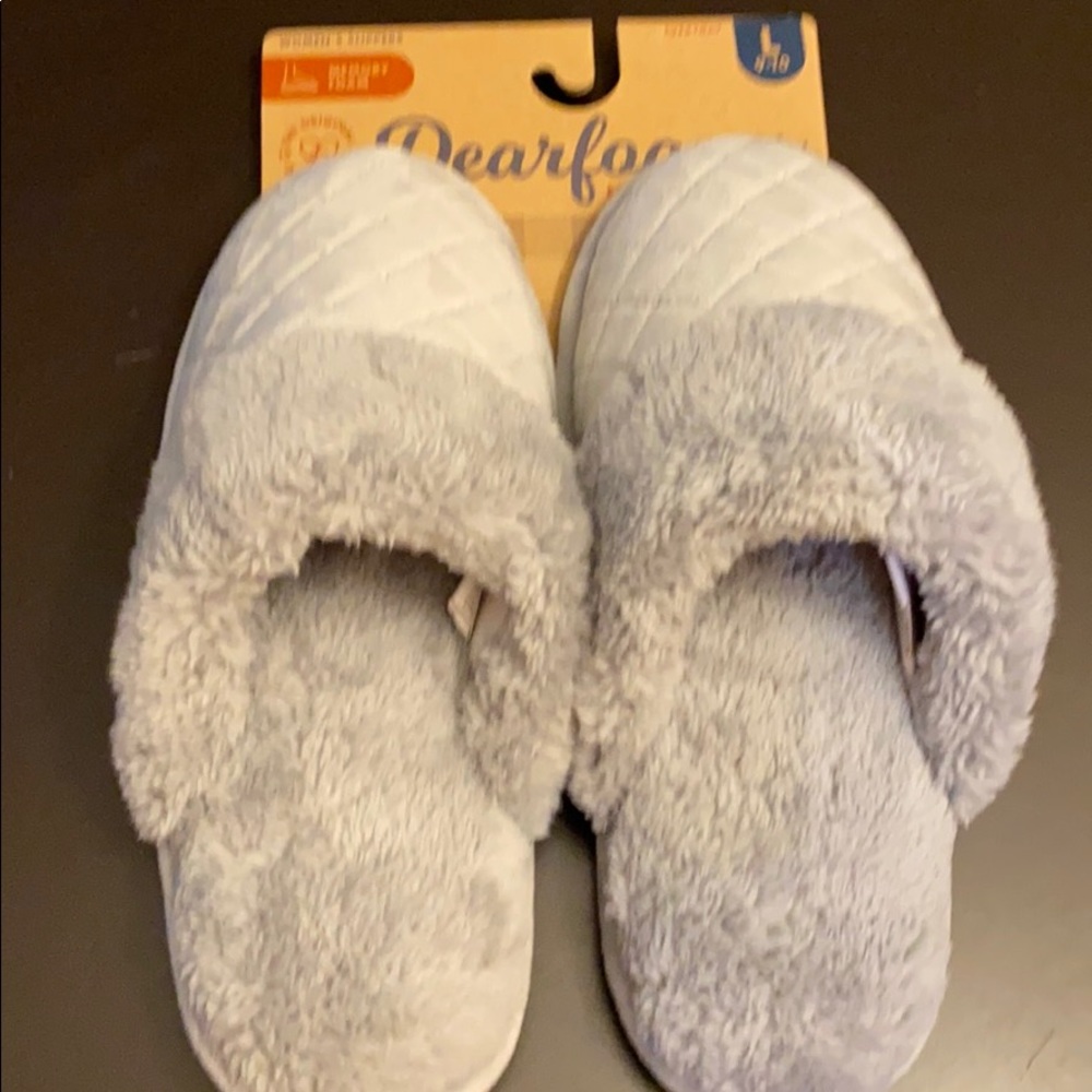 Dearforms Memory Foam Slippers - New With Tags
